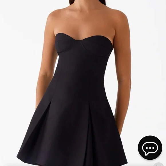 peppermayo black dress Noir Symphony Maxi Dress main image 1
